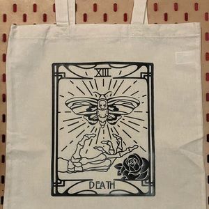 The Death Tarot Card Tote Bag